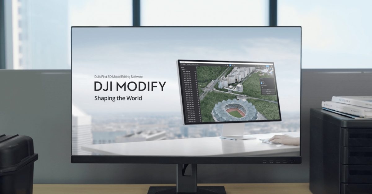 DJI Modify 1.7.0 automatise le nettoyage et la finition 3D